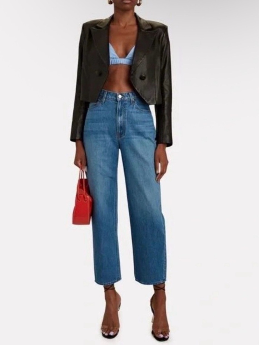 Mother Snacks Double Stack
Ankle High Rise Denim Jeans
Delicious Memories Sz25